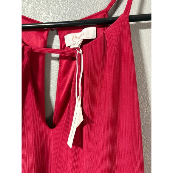 Candies pleated above the knee & mini dress size Medium NWT - Picture 3 of 5